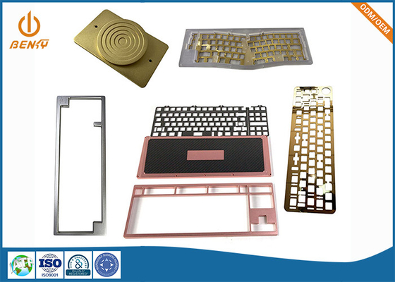 Модель клавиатуры механических изготовленных на заказ электронных приложений CNC алюминиевая