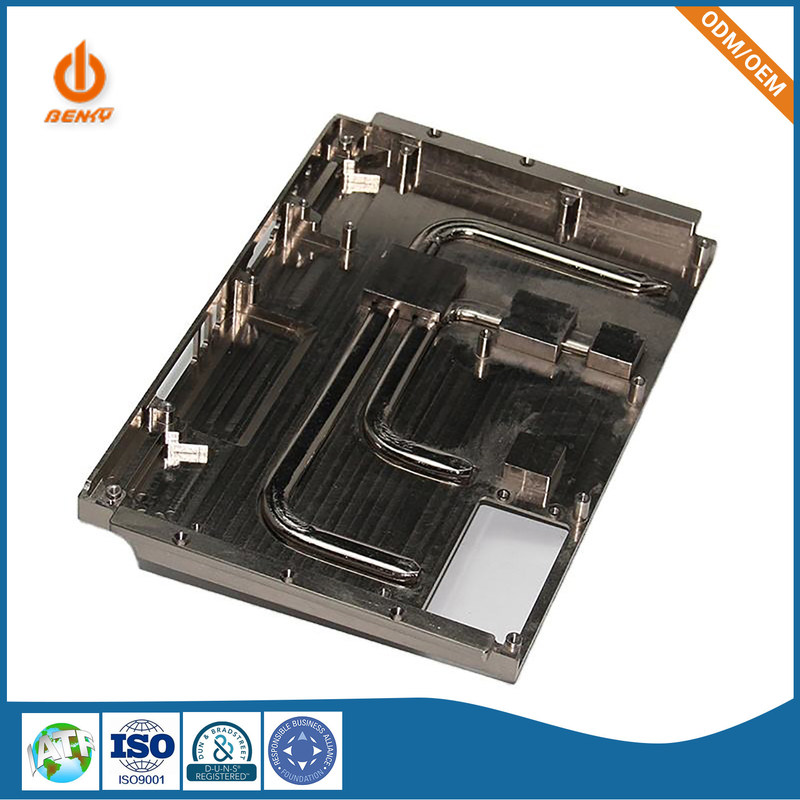 Подгонянный умирают части вклада Cnc точности Heatsink литого алюминия подвергая механической обработке