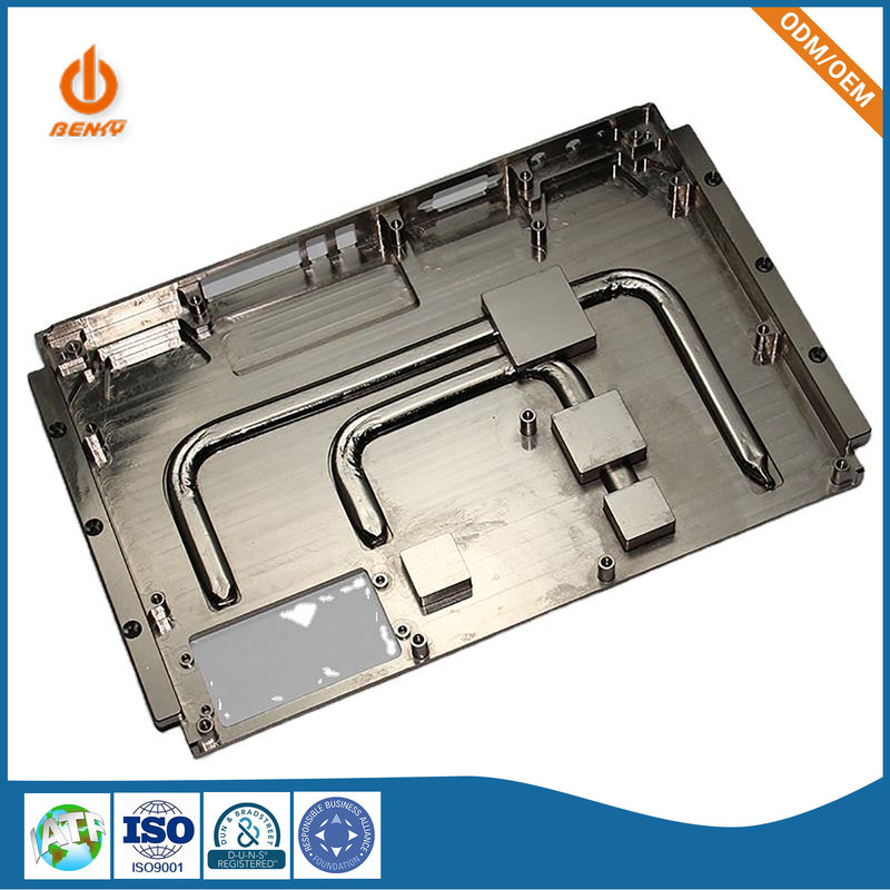 Подгонянный умирают части вклада Cnc точности Heatsink литого алюминия подвергая механической обработке