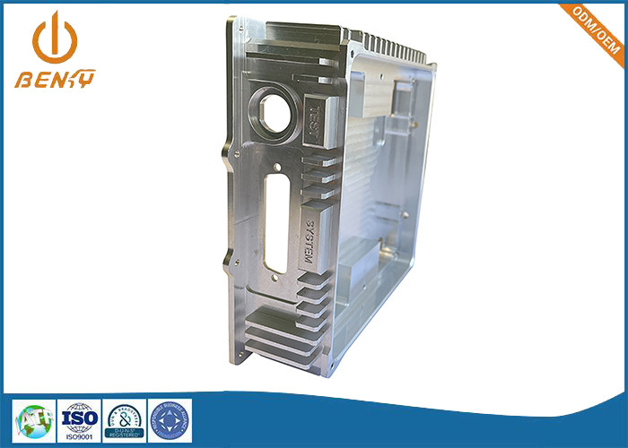 Коробка теплоотвода частей CNC высокой точности подвергая механической обработке алюминиевая для усилителя силы
